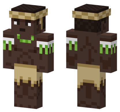 Southern African Warrior Minecraft Bedrock skin