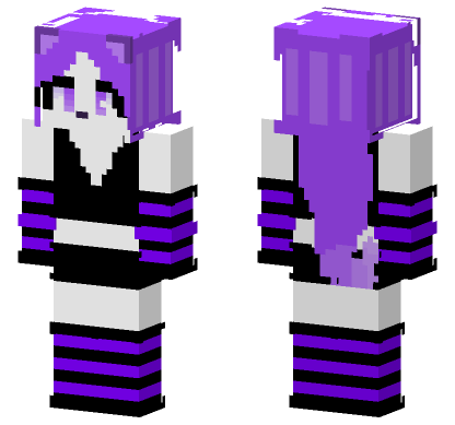 Spaciekatt Skin Minecraft Bedrock skin