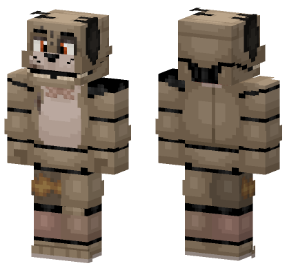 Sparky The Dog Fnaf Movie Minecraft Bedrock skin