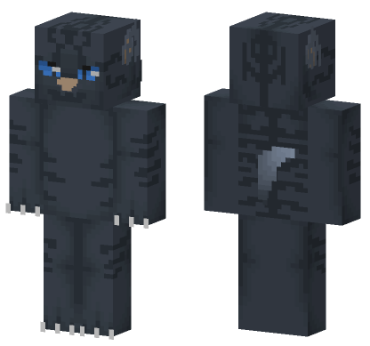 Sparrowsight Cat Skin Minecraft Bedrock skin
