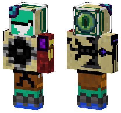 Speedrunner 6833537 Minecraft Bedrock skin