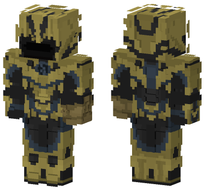 Speedster Armor Thanos Style Minecraft Bedrock skin