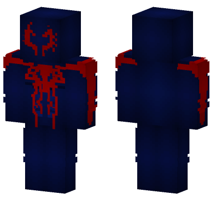 Spider-Man 2099 Skin Minecraft Bedrock skin
