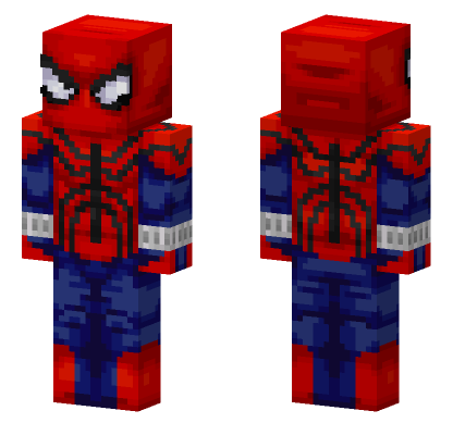Spider-Man Ben Reilly Minecraft Bedrock skin