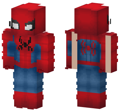 Spider-Man Brand New Day Minecraft Bedrock skin