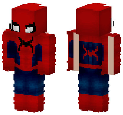 Spider-Man Brand New Day Minecraft Bedrock skin