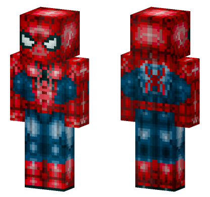 Spider-Man Brand New Day Suit Minecraft Bedrock skin