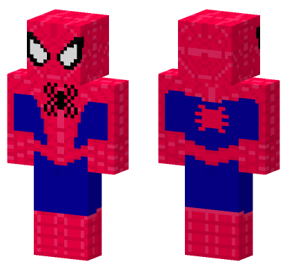 Spider Man Into The Spider Verse Minecraft Bedrock skin