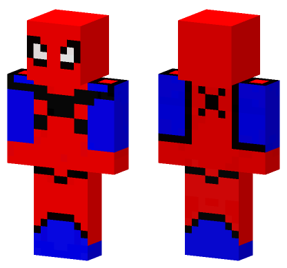 Spider-Man Max Resolution Minecraft Bedrock skin