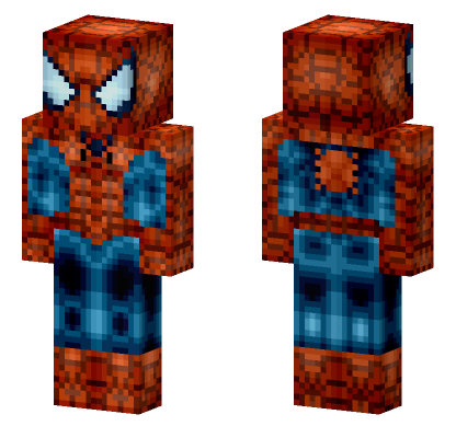 Spider-Man Movie Skin Minecraft Bedrock skin