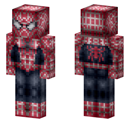 Spider-Man No Way Home Suit Minecraft Bedrock skin