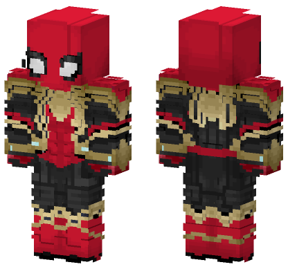 Spider-Man No Way Home Suit Minecraft Bedrock skin