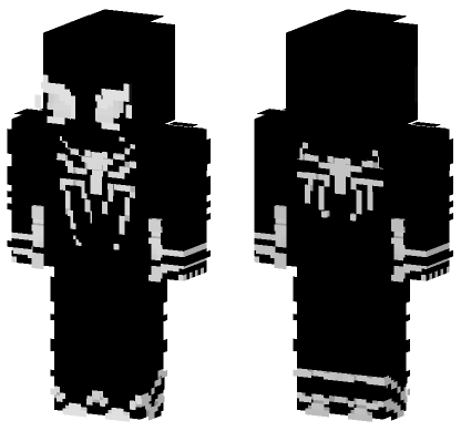 Spider-Man PS4 Venom Skin Minecraft Bedrock skin