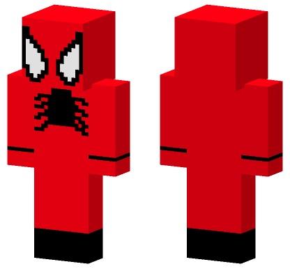 Spider-Man Suit Minecraft Bedrock skin