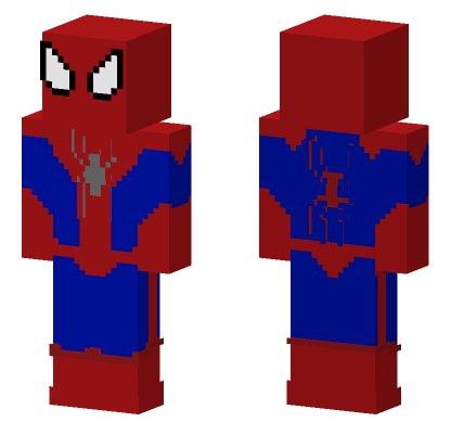 Spider-Man TASM 2 Minecraft Bedrock skin