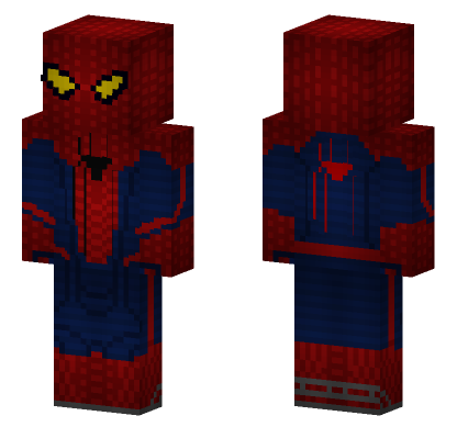Spider-Man The Amazing Spider-Man 1 Minecraft Bedrock skin