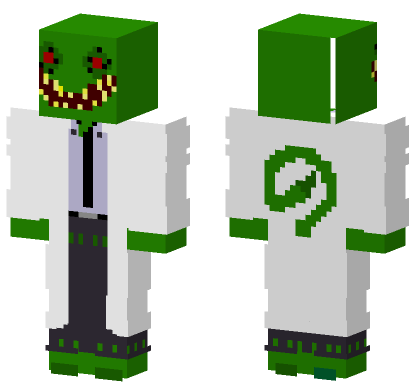 Spider Man The Lizard Minecraft Bedrock skin