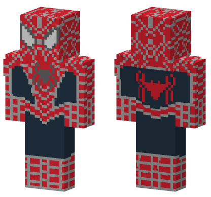 Spider-Man Trilogy Skin Minecraft Bedrock skin