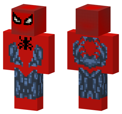 Spider-Man Web Of Shadows Minecraft Bedrock skin