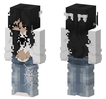 Spider-Web Outfit Minecraft Bedrock skin