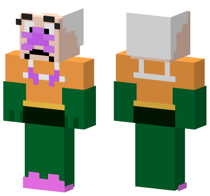 Spongebob Skin 11 Minecraft Bedrock skin