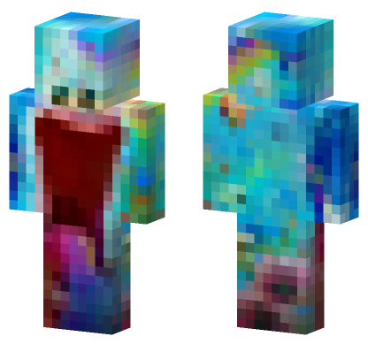 Spongebob Skin 9 Minecraft Bedrock skin