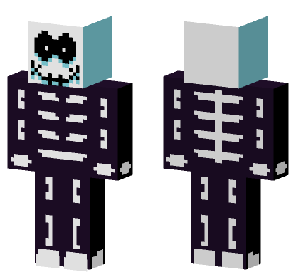 Spooky Month Skid Minecraft Bedrock skin