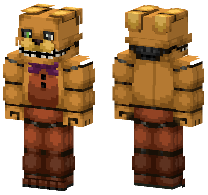 Spring Bonnie 1980 1983 Minecraft Bedrock skin