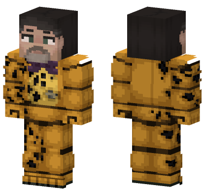 Spring Bonnie 1981 2000 Freddy Fazbear Minecraft Bedrock skin