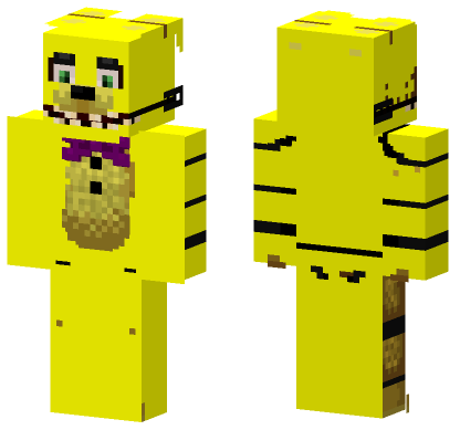 Spring Bonnie Skin Minecraft Bedrock skin