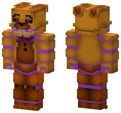 Spring Bonnie Suited Minecraft Bedrock skin