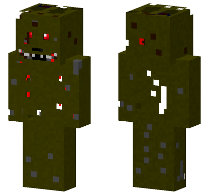 Springtrap 5132296 Minecraft Bedrock skin
