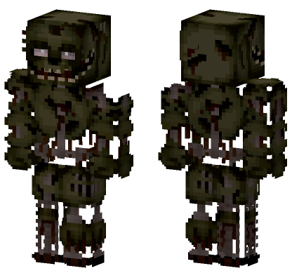 Springtrap 5994403 Minecraft Bedrock skin