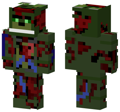 Springtrap Minecraft Bedrock skin