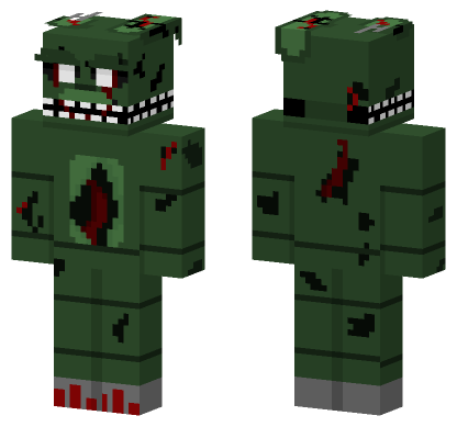 Springtrap 6025430 Minecraft Bedrock skin