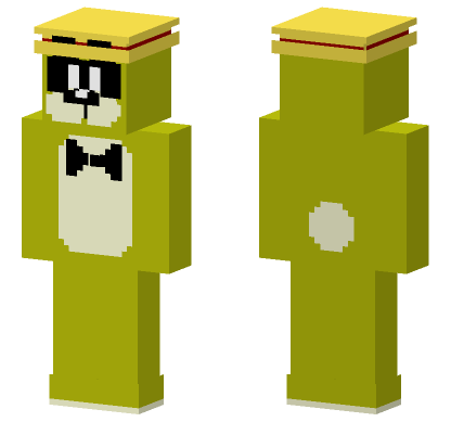 Springtrap Farmer Skin Minecraft Bedrock skin