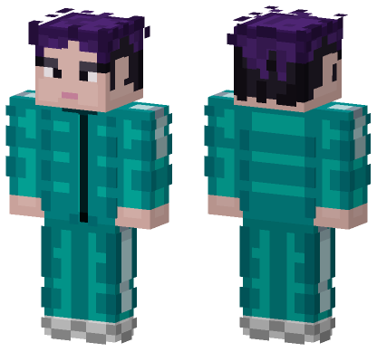 Squid Game Guard Minecraft Bedrock skin