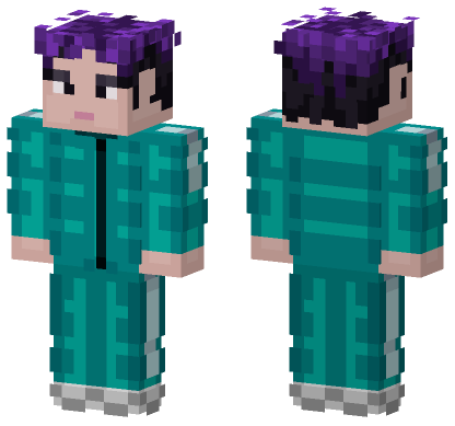 Squid Game Guard Minecraft Bedrock skin