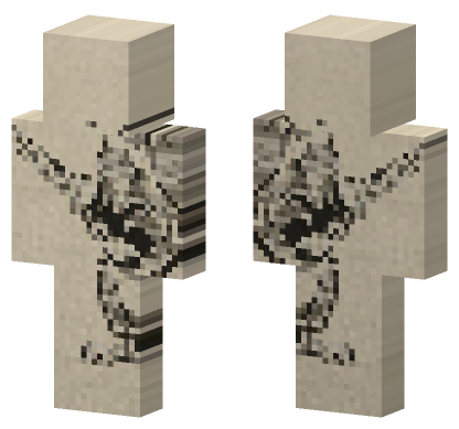 Squirrel With A Knife Minecraft Bedrock skin