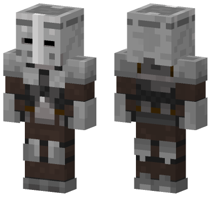 Stalwart Robot Minecraft Bedrock skin