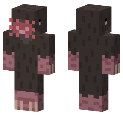 Star Nosed Mole Minecraft Bedrock skin