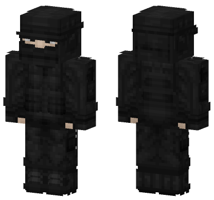 Stargate Universe Soldier Minecraft Bedrock skin