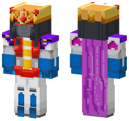 Starscream Transformers Skin Minecraft Bedrock skin