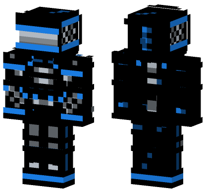 Static Striker Minecraft Bedrock skin