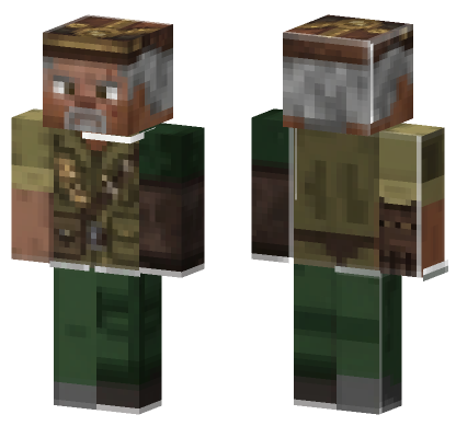 Steampunk Miner Minecraft Bedrock skin