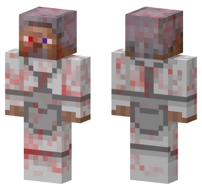 Steve Viltrumite Bloody Minecraft Bedrock skin