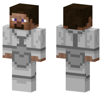 Steve Viltrumite Stage 1 Minecraft Bedrock skin