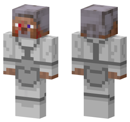 Steve Viltrumite Stage 2 Old Minecraft Bedrock skin