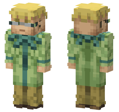Steven Steel Minecraft Bedrock skin
