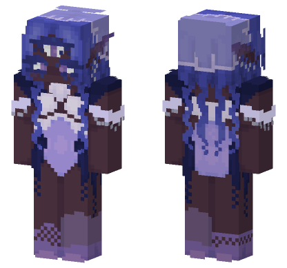 Stinging Tides Minecraft Bedrock skin